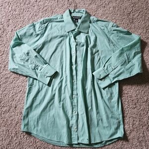 Bill Robinson Mens Long Sleeve Dress Shirt Lot (2) Large 16-16.5 32/33